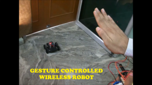 GESTURE CONTROLLED WIRELESS ROBOT featured image